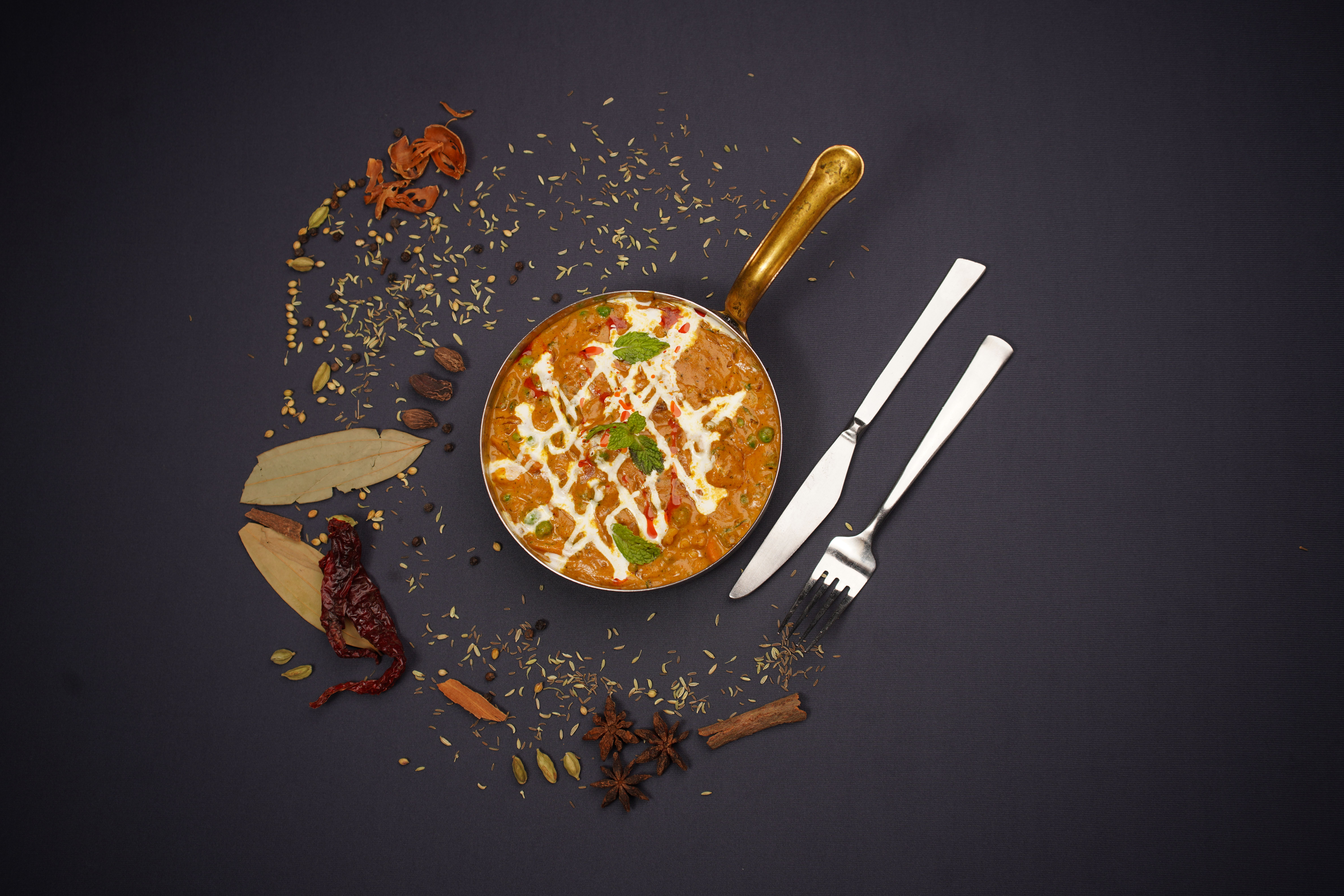 An Indian dish, close up