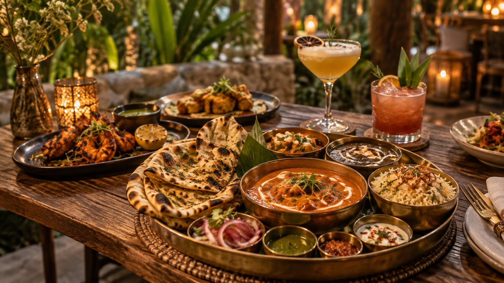 A rich Indian dish at Olea India